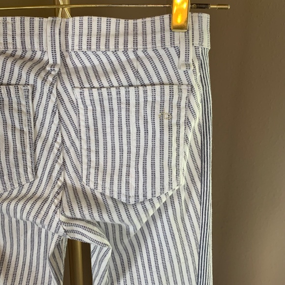 Rag & Bone for Barney’s Dobby Stripe Skinny Jeans Size 24 - Picture 5 of 12